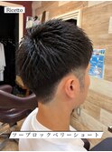ツーブロックベリーショート