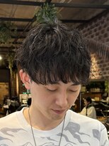 バーシャミ 博多(Baciami)&nbsp;シャドウパーマで垢抜ける大人気メンズヘア