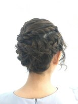 ラック 海老名店(LUCK) ボブ パーティアレンジ☆編み込み