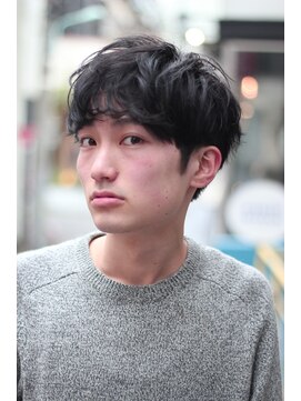 ブークル(boucle) 【外国人風】2ブロックショート