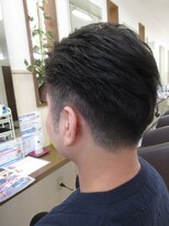 コアフィールフィス(COIFFURE fils)&nbsp;オールバック×ツーブロック
