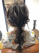 ルフ ヘアーデザイン(ruf hair design) エアリー編みおろしアレンジ