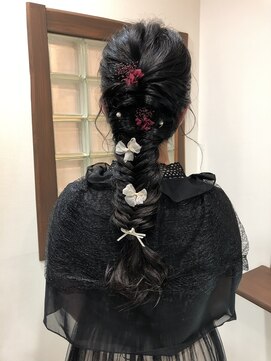 ラ ヴィナチュレル(La vie neturelle) 編みおろしスタイル