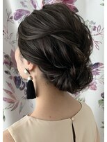 フェリーチェ(Felice)&nbsp;ナチュラルウェーブ　結婚式アップ　ブライダル　二次会パーティ