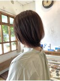 大人フェミニンボブ