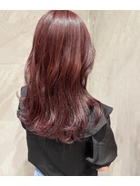 ヒカリス ヘアー 相川店(HIKARIS hair) ブリーチなしピンク