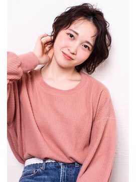 ティティ(TiTi) 重軽ウェーブショートスタイル[TiTi/福田りの]