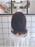 大人ナチュラルミディアムヘアー