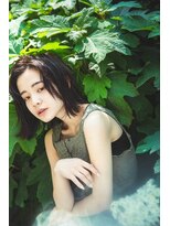 リュヌ ホロスコープ(lune horoscope)&nbsp;大人ナチュラル切りっぱなしボブ/ミディアム