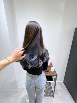 ロウ 吉祥寺(ROW) ケアブリーチインナーカラー/ハイアンドロー【吉祥寺/髪質改善】