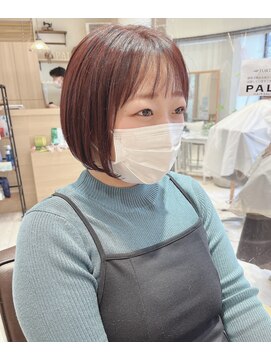 美容室 パルス 静岡鷹匠店(PALS) ボブ　ショートボブ　切りっぱなしボブ