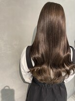 ヘアー ミッション 心斎橋店(hair Mission) 韓国ヘア　艶グレージュ
