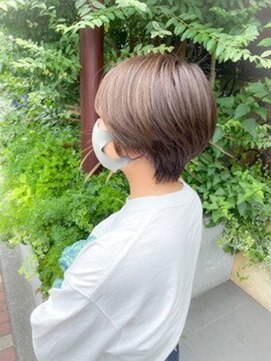 シャル 相模大野(shalu) 【太田】 グレー系ショートスタイル 《shalu相模大野》