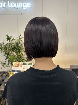 ナンバースリー 溝の口店(Number Three) ぱっつんボブ