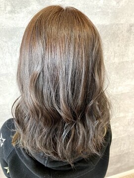 ストロー 小田原店(Straw) インナーカラー×ホワイトベージュ/グレージュカラー/ボブパーマ