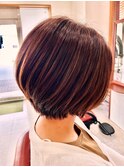 大人ショートボブ
