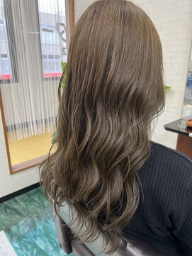 ヘアーサロン リーベ 東久留米店(Hair Salon Liebe) オリーブ系カラー