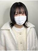 ショートウルフ姫カットウルフカット顔まわりレイヤーカット