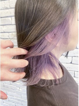 ソウィ(sowi) インナーカラーペールラベンダー