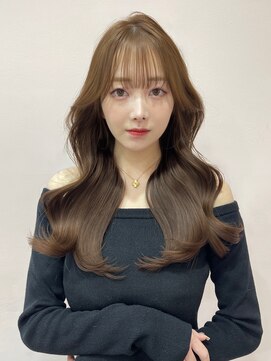 ボタン シブヤ(VOTAN SHIBUYA) 10代20代韓国内巻きくびれレイヤーロング　小山