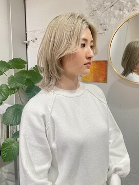 クリアーオブヘアー 栄南店(CLEAR of hair) 前髪なしボブレイヤー./タケムラ