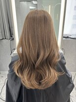 ボタン ハカタ(VOTAN hakata)&nbsp;博多/韓国ヘア/ハイトーン/ミルクティーベージュ/レイヤーカット