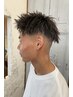 メンズツイストパーマ・プードルパーマ￥11000