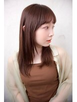 クレドガーデン 柏(CRED GARDEN)&nbsp;髪質改善大人可愛いストレートロング艶バイオレット20代30代40代