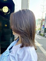 エレノア 会津若松(Eleanor) ○透明感たっぷり白髪ぼかしハイライト