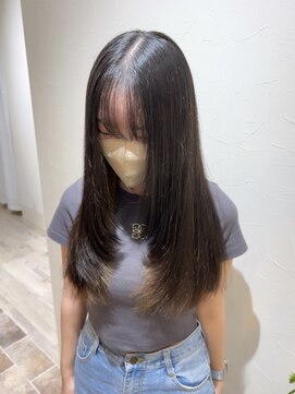 ラル(Lull) 【鈴木悠孝】ロングレイヤー/毛先ワンガール内巻きだけで可愛く