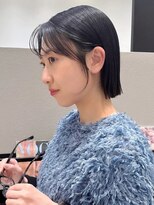 ケーツー あべのキューズモ－ル店(K-two) タイトボブヘア*ウブバング*切りっぱなしボブ*30代40代50代