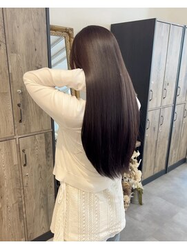 ミョンシル 韓国ヘア　ストレスヘア