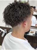 メンズツイストスパイラルパーマ韓国風ツイスパ堺東
