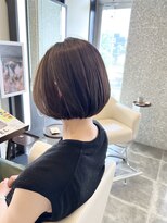 アイシー ヘアーメイク(ic hair make) 乾かすだけでまとまる コンパクトなミニボブ