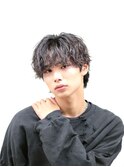渋谷駅/学割U24/メンズサロン/フェザーパーマ/シャドウパーマ
