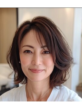 ラクレール 五香 ショートスタイル【松戸#五香#白髪染め#カラー専門店】