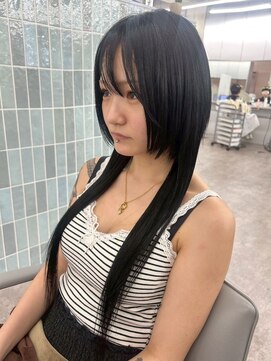 ショートボブからロングへ/プルシールエクステ60本