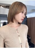 イメチェン美髪小顔似合わせカットサイドバング外ハネボブカット