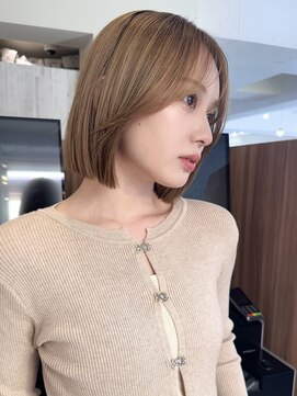 ガーデン 渋谷(GARDEN) イメチェン美髪小顔似合わせカットサイドバング外ハネボブカット