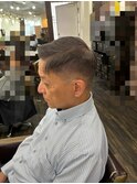 40代　50代　メンズカット　ベリーショート　フェードカット