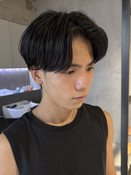 エリマ 調布(elima) 調布メンズパーマニュアンスパーマフェザーパーマセンターパート