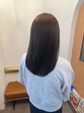 ナーチュアオリジナル髪質改善カラー