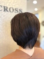 クロス(CROSS)&nbsp;白髪染め／大人可愛い/50代60代/ミセスヘア