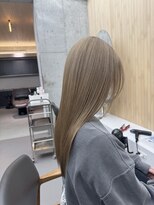 スト 静岡鷹匠(sto) 着物ヘア/大人ガーリー/ダークアッシュ/似合わせカット/静岡鷹匠