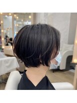 イオ 渋谷(io)&nbsp;丸みショートボブ/ショートボブ/ひし形ショート/大人ショート