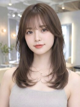 アオアクア バイ グルグル 小岩店(ao akua by GULGUL)の写真/学割U24対応/レイヤーカット/インナーカラー/前髪カットまでプチプラでトレンドを楽しめる/小岩/小岩駅