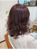 根元縮毛矯正・デジタルパーマ