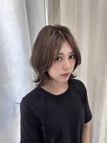 キャリー(Caly)&nbsp;レイヤーボブ/韓国風/外国人風/ミルクティー