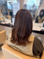 ヘアショップエヌアンドエー 久喜 栗橋店(hairshop N&A)&nbsp;柔らかウェーブの韓国風くびれミディ