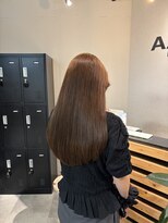 アイリー 名古屋(A/LEE) オリーブベージュ/ツヤ髪